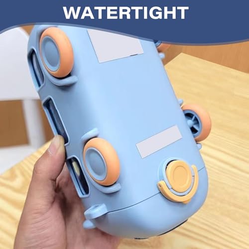 Botella de agua de autobús de dibujos animados el regalo infantil con ruedas perfecto 3