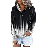 Oversize Tshirt Damen Damen sexy Oberteil Elegante weiße Bluse Schulterpolster Damen Pastel Goth Clothes t-Shirt Damen Basic Oversize Pullover Damen rosa Shirt Damen sexy juretro Mode Damen