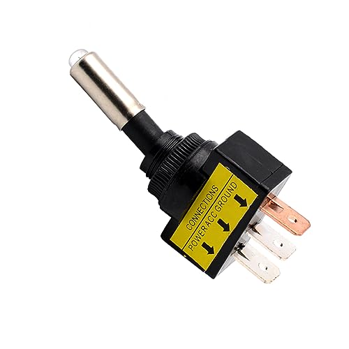 FAVOMOTO 20 Peças Interruptor De Alternância De 12V Interruptor Iluminado Interruptor De 3 Pinos Int