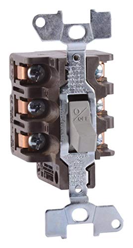 SQUARE D BY SCHNEIDER ELECTRIC 2510KO1 Toggle Switch, DPST, Non Illuminated, Type K Series, 30 A, Panel Mount