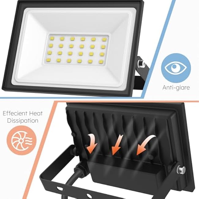 LED Flood Lights 30W 5000K Daylight