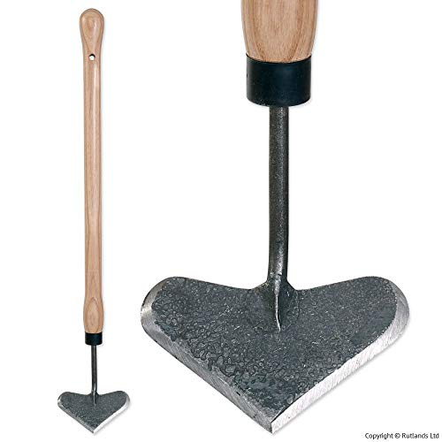 Heart Shape Garden Hoe 140mm - 480mm Ash Handle