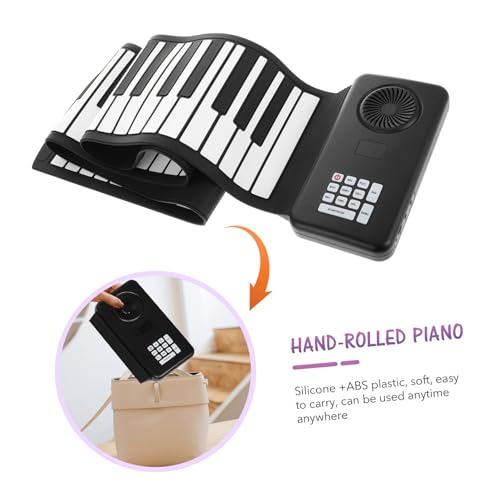 JOINPAYA 88 Rouleaux 88 Touches Piano Roulé À La Main Clavier De Musique Instruments De Batterie Portables Claviers Clavier Piano Pour Débutants Piano Clavier Électrique Portable Clavier - Les Beatles, Paul McCartney, John Lennon, RIngo Starr, George Harrison JOINPAYA 88 Rouleaux 88 Touches Piano Roulé À La Main Clavier De Musique Instruments De Batterie Portables Claviers Clavier Piano Pour Débutants Piano Clavier Électrique Portable Clavier – Image 5