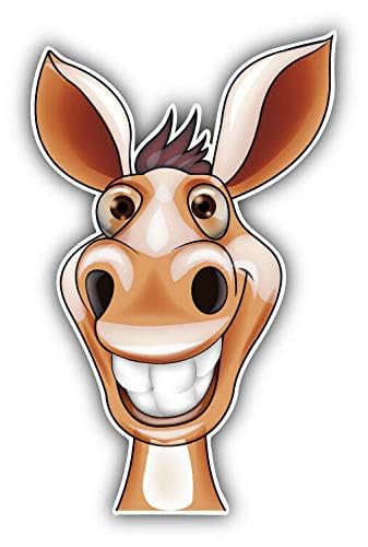 Funny Donkey Head Mascot Round Metal 0.75" Lapel Pin Hat Shirt Pin Tie Tack Pinback3