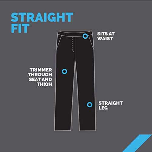 Savane Men's Flat Front Stretch Ultimate Performance Chino Pants With Expandable Waistband (Waist Size 30 - 40 Big & Tall), Ultimate Mid Khaki, 34W X 30L #TOP2