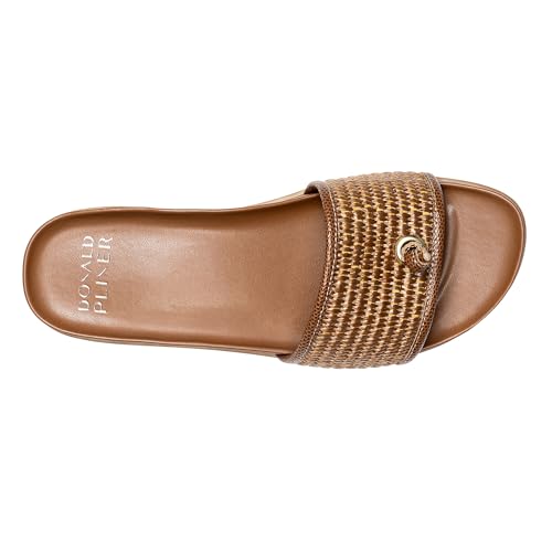 Image of Donald Pliner Women's Farrah Slide Sandals, Women's Summer Sandals, 1,25 inch Slip-On Sandals for Women