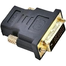 10pcs Bi-Directional DVI Male to HDMI Female Adapter - 1080P UHD Display Converter for HDTV/Monitor