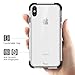 Mkeke Compatible with iPhone Xs Case,iPhone X Case,Clear Anti-Scratch Shock Absorption Cover Case for iPhone Xs/X (Crystal Clear)