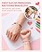 UPROMI First Day of Preschool Pre K Bracelet Back to School Mommy and Me Mom Mother Daughter Back to School Gifts