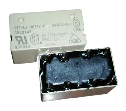 Relé de 8 pines ST1-L2-DC24V-F AR2214F de 1 unidad para automatización industrial