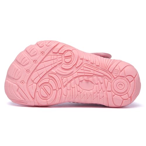 Boy's Toddler Water Shoes Girl's Quick Dry Beach Swim Shoes Cute Non-Slip Lightweight Barefoot Aqua Shoes(Baby/Toddler)4