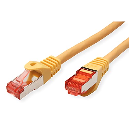 Roline S/FTP Patch cable Cat 6 Component Level LSOH, yellow, 3 m - Image 2