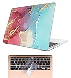 Nota: Este estuche solo se ajusta al MacBook Air 13 Pulgadas 2020 2019 2018 Versión A2337 M1 / A2179 / A1932 (con Retina y Touch ID).Compruebe el número de modelo en la parte inferior de su MacBook antes de la compra (modelo: Axxxx).