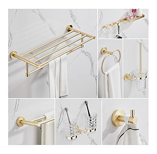 Porte-brosse de toilette et set accessoires salle de bain