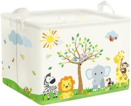 1 nuovo cestino portaoggetti rettangolare per bambini/neonati