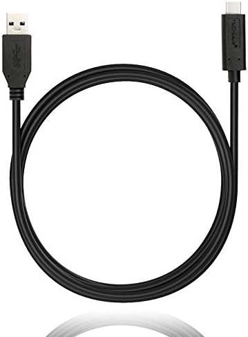 TECHGEAR USB 3.1 Type C, Data Sync & Charging Cable Lead Compatible with Samsung S22 S21 S20 FE S10 S9 Plus Note 20 Ultra, A13 A22 A33 A32 A52s A53 etc Fast charging (upto 10Gbps/3A) 1m/3.3ft - Black