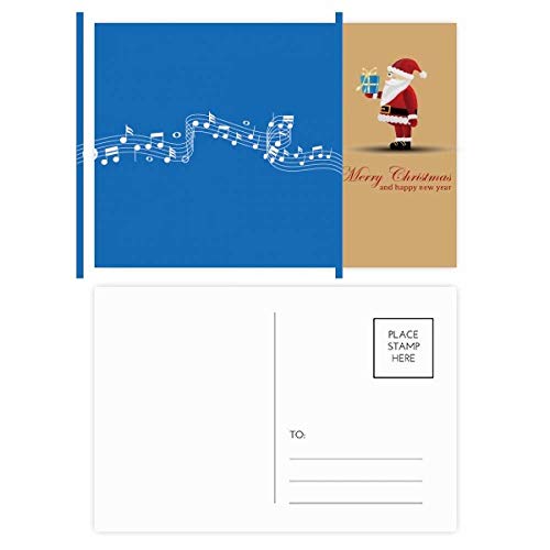 Cartes postales Père Noël Blue Terweavg lot de 20 à offrir pour les vœux
