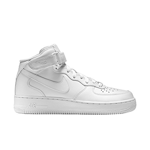 NIKE Women's Hi-Top Sneakers Trainers, White, 9.5