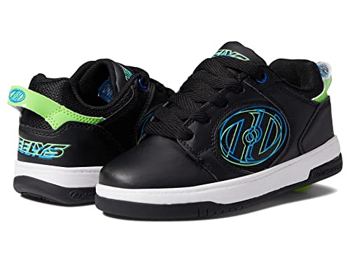 Heelys Boy's Voyager (Little Kid/Big Kid) Black/Green/Blue 5 Big Kid M #TOP19
