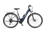 federgabel trekkingrad kaufen GRÖßE/GEWICHT: 28 Zoll Reifen, 45 cm Rahmenhöhe, E Bike Alurahmen mit herausnehmbarem Akku, nur 28 kg Gewicht, High Level Elektrofahrrad mit max. Belastung von 150 kg