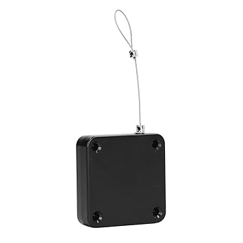 A K Homes -Door Closer, Weather Proof Plastic Automatic Door Closer 1200g Pull Force Punch Free with Sticker for Office |