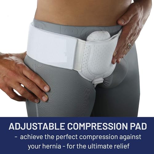 Faja lumbar para hernia inguinal ajustable L/XL miniatura 4