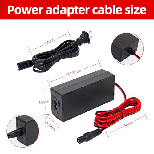 Ousaly AC/DC Adapter Charger Cable for NOCO Jump Starter Compatible with NOCO GB70 GB150 GB250+ GB251+ GB500 GB500+ Genius Boost Ultra Safe Lithium Jump Starter Battery 14V 56W Power Adapter Cord ﻿ by Ousaly - Used condition - Image 6