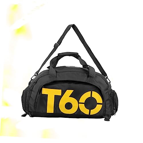 Toddmomy Bolsa De Ombro Bolsa De Viagem Masculina Bolsa Para Homem Bolsa De Fitness Amarela Bolsa Pa