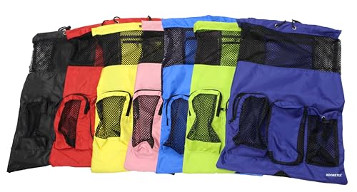 Adoretex Quick Dry Mesh Equipment Sport Drawstring Gym Swim Bag - MB001 - Green by Adoretex - Used condition - US$6.74