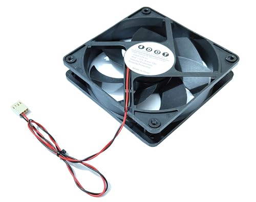 Image of Fourdot 120mm 5Inch Axial Cabinet Cooling Fan 12V Model-12025 (3000RPM Fan with Motherboard Connector)