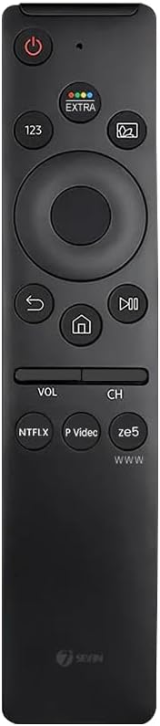 Compatible with Samsung Smart 4K Tv Remote Led UHD QLED Television and Monitor Suitable for Frame Ultra 6 7 8 Series with Hot Keys BN59 Model Without Voice Command, AA Battery, Black