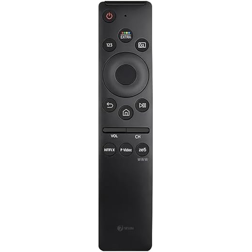 7 SEVEN Compatible Samsung Smart TV Remote Black