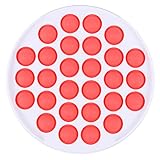 All-New Totti Pop Fidget Toy Satisfying Big Push it Bubble Fidget Sensory Toy Stress and Anxiety Relief Novelty Gift for Both Children and Adults | Round, Orange