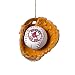 Boston Red Sox Baseball in Glove Ornament