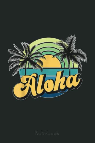 Aloha Hawaii Hawaiian Island Vacation Summer Family Vacation Notebook: Drawing Journal and Summer Notebook for Children Summer Journal For Kids With Writing Prompts, Interactive Diary Scrapbook