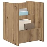 【Versatilità al massimo】 Il porta riviste può essere un organizer per libri o una soluzione comoda per qualsiasi tipo di materiale cartaceo. Che sia per il soggiorno o l'ufficio, si integra facilmente in vari spazi. Il suo design adattabile è ideale per mantenere l'ordine in stanze di ogni tipo, perfezionando sia ambienti domestici che professionali.