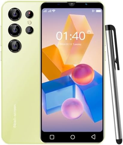 TryFirst Cheap Mobile Phones, 5.0 Inch Dual SIM Dual Camera, Quad Core, 16GB ROM【Expandable up to 128GB】, Support WiFi/Bluetooth/FM, Face Unlocked Cell Phone (Gold)