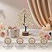 FASHIONZAADI Crystal Tree Gifts for Women, Chakra Healing Citrine Crystals Handmade Money Tree of Life for Home and Office Desk Decoration, Reiki Healing, Good Luck, Positive Energy, Birthday Gifts