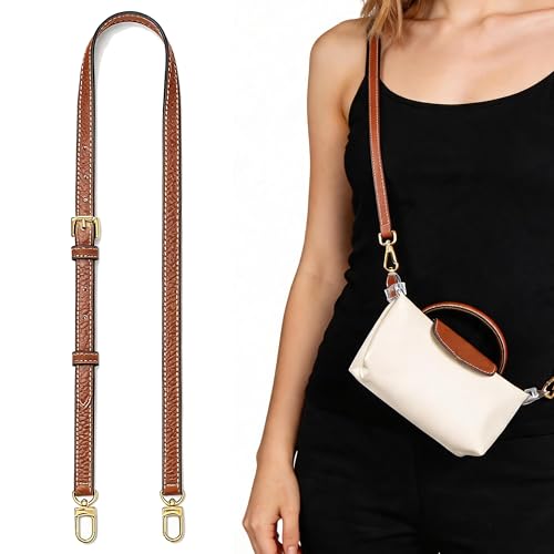 Image of Replacement Strap for Longchamp Mini Bag, No Hole Shoulder Kit