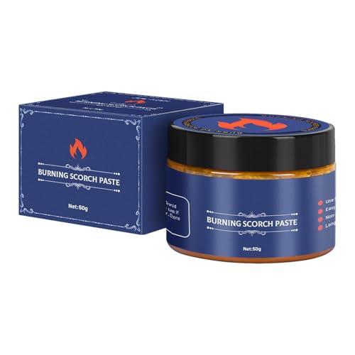 Pâte à brûler le bois – Gel multifonction | Dessin DIY pour papier cuir, toile en bois, tissu en toile, composé brûlant extérieur, fournitures d'art pyrogravure, pâte de transfert thermique