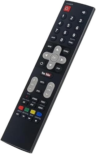 Remote Control HOF16J234GPD12, TV Replacement Remote Control Compatible for Skyworth HOF16J234GPD12 539C-266702-W090