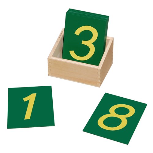 Elite Montessori Toddler Sandpaper Numbers