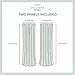 Exclusive Home Navaro Striped Sheer Grommet Top Curtain Panel Pair, 54