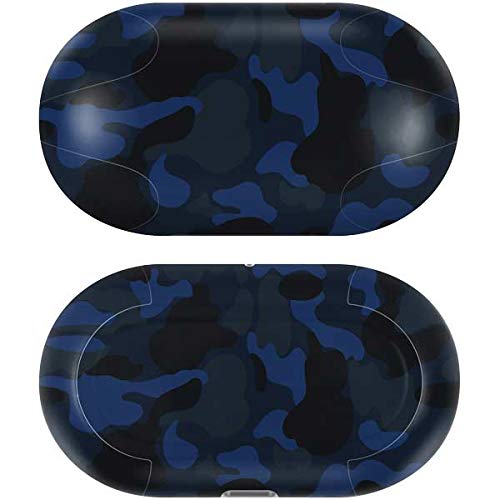 Skinit Decal Audio Skin Compatible with Samsung Galaxy Buds+ - Officially Licensed Skinit Originally Designed Blue Street Camo Design