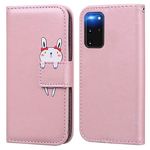 Ailisi �Ή� Samsung Galaxy S20 Plus 5G �P�[�X �蒠�^ �T���X�� �M�����N�V�[S20+ 5G SCG02 au SC-52A docomo �J�o�[ ���� �l�CPU���U�[���z�^ �����J�o�[ Rabbit ���킢�� ���� ��