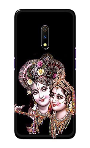 Image of PRINTFIDAA� Printed Hard Back Cover Case for Realme X | Oppo K3 Back Cover (Radha Krishna) -2808