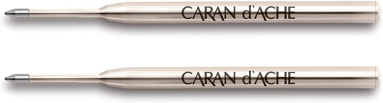 Goliath Ballpoint Pen Refill Medium Black (Pack of 2)