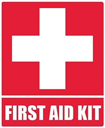 Amazon.com: GHaynes Distributing First AID KIT Sticker Decal (Business ...