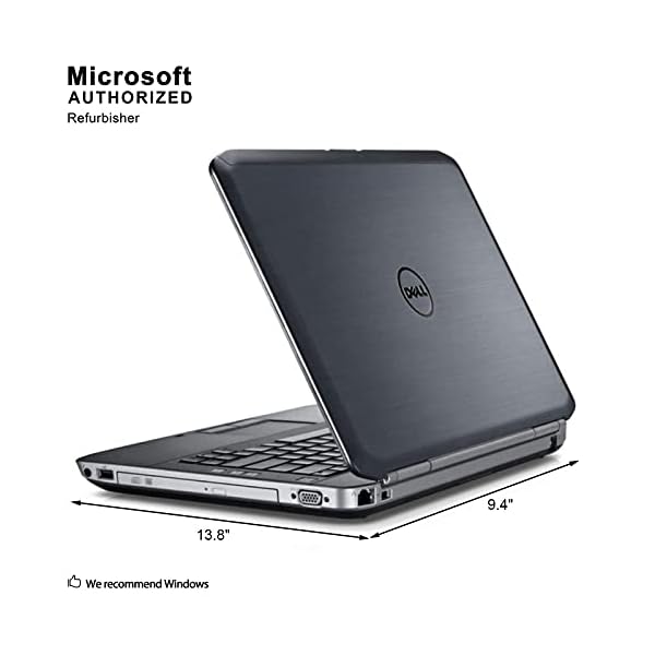 Dell Latitude E5420 14 Inch Business Laptop, Intel Core i5-2410M up to 2.9GHz, 4G DDR3, 500G, DVD, VGA, HDMI, WiFi, Win 10 Pro 64 Bit Multi-Language Support English/French/Spanish(Renewed) - Image 5