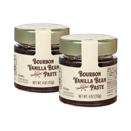 Trader joe's Bourbon Vanilla Bean Paste 4 oz - 2 COUNT